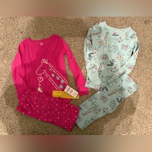 Carter’s Girls Long Sleeve PJs